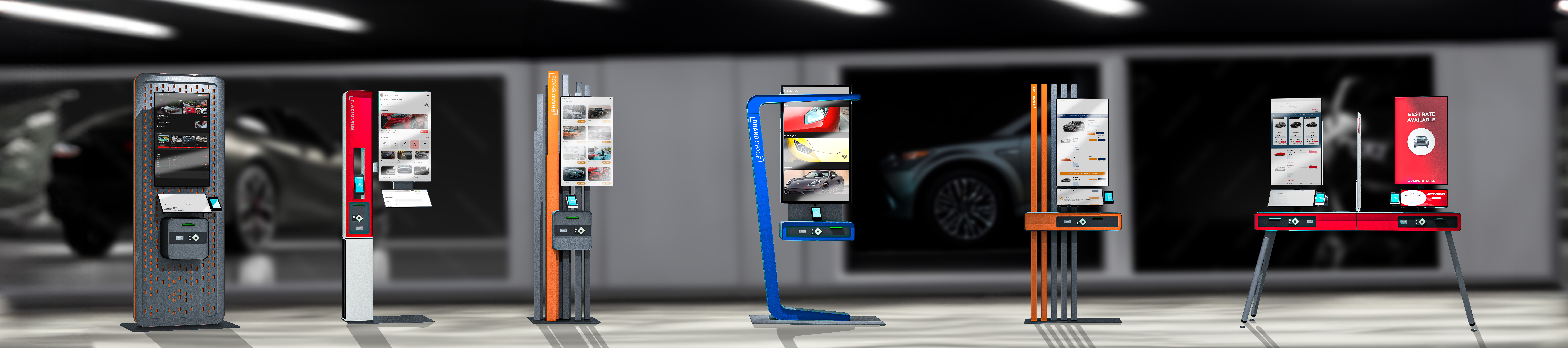 Custom Kiosk Design Gallery - Unique Designs by Top Industry Designers