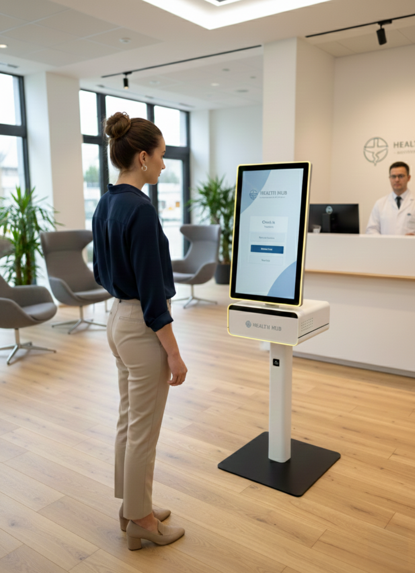 Patienten-Check-in Kiosk