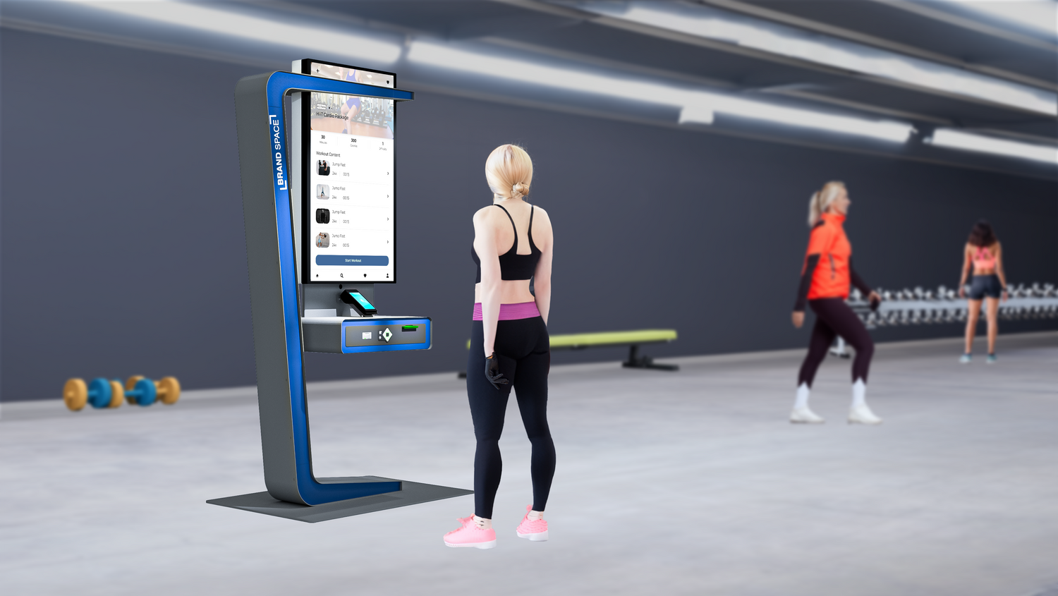 State-Of-The-Art Kiosks Bring Out The Best for Gyms