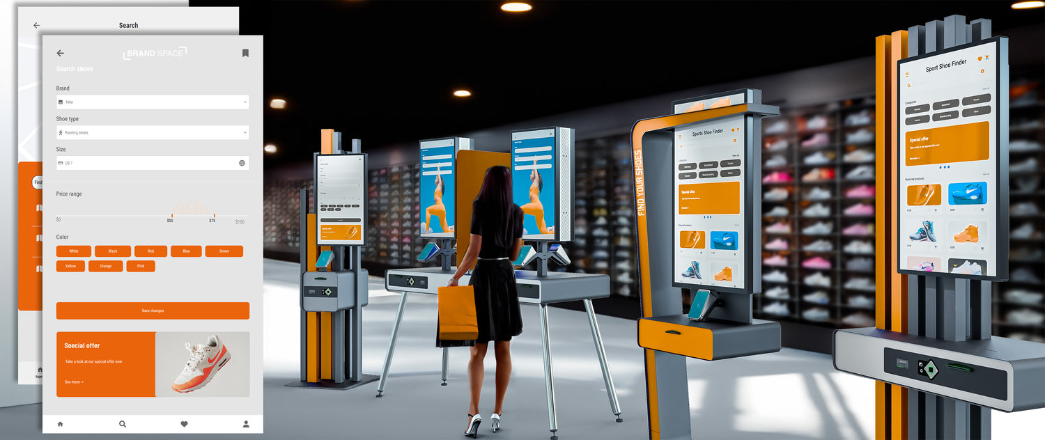Step into the Future: The Shoe Finder Kiosk Experience