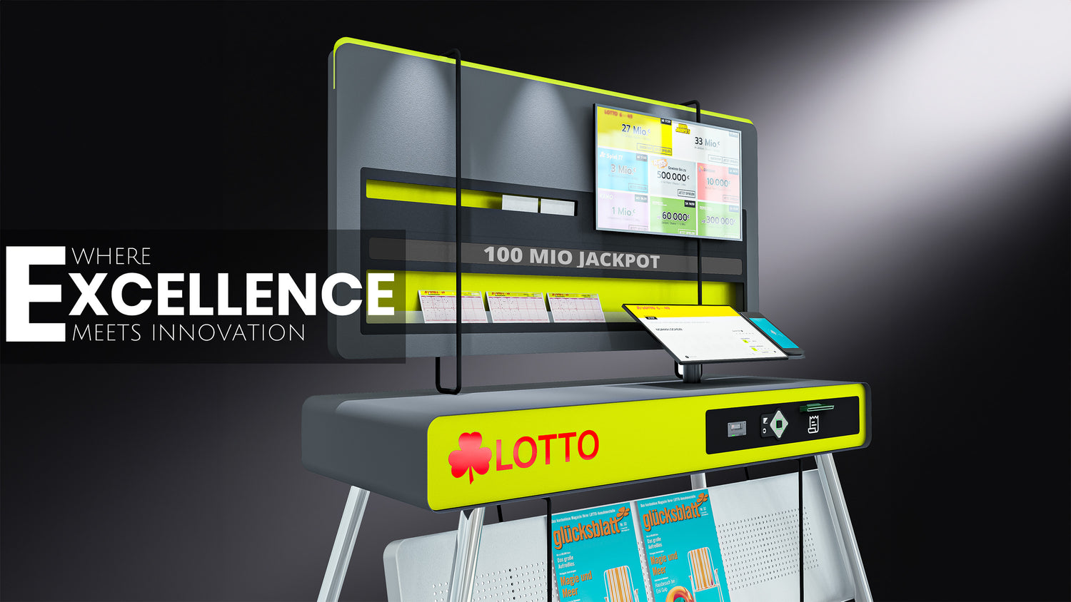 Redefining Lottery: Next-Gen Modular Self-Service Kiosk