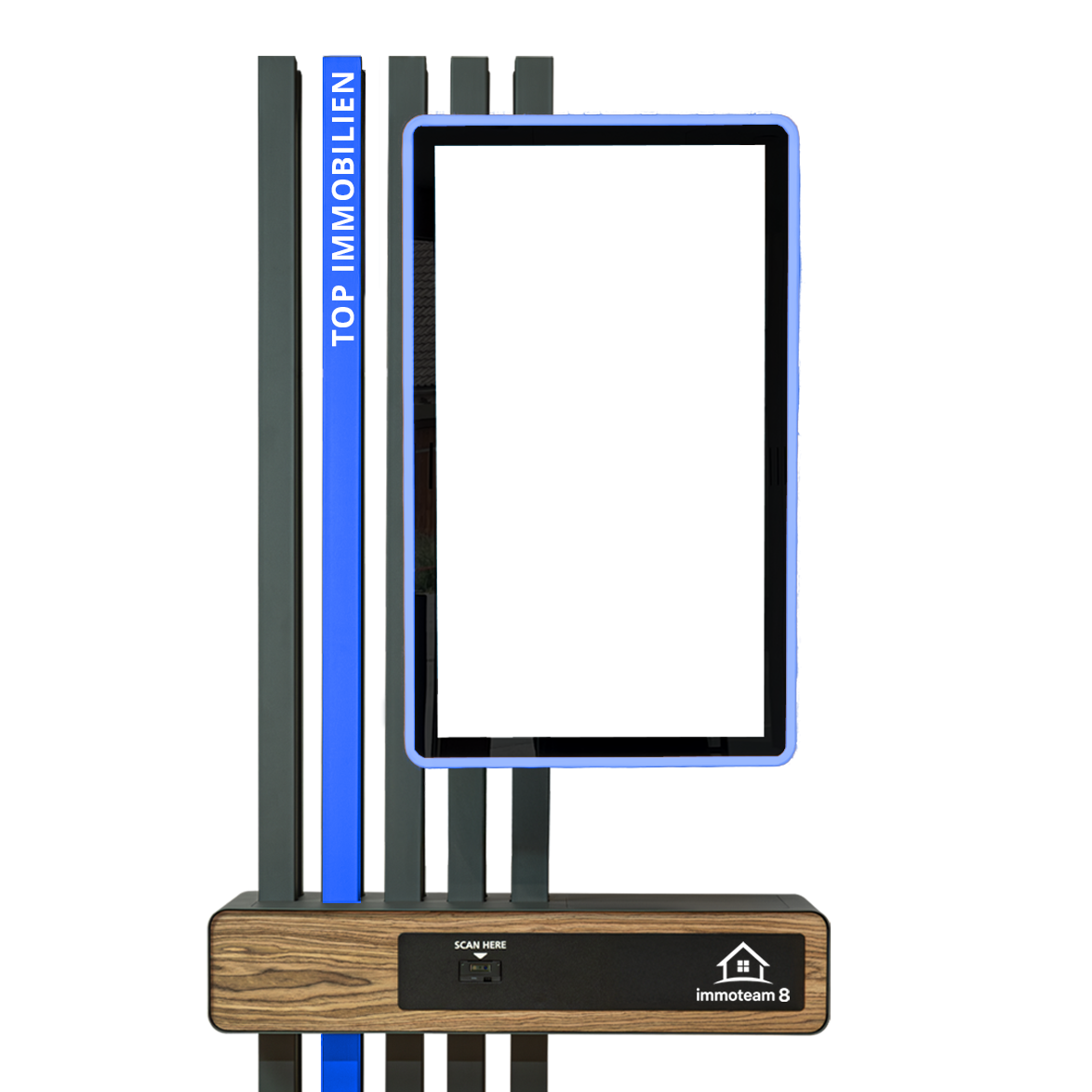 Alpine Immobilien-Kiosk